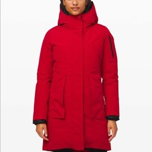 Lululemon winter warrior down jacket